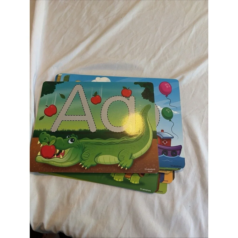 Lakeshore Dry Erase Alphabet Cards